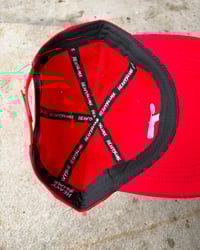 Image 2 of P SKULL HAT Red