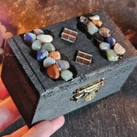 Image 2 of Manifestation Box for Charging, Spellwork and Intention Setting - Mirror and Crystal Chips
