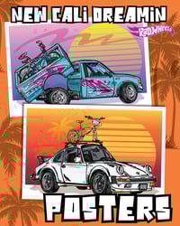 Image 1 of RADWHEELS SERIES 2 ART POSTERS