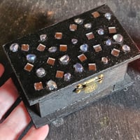 Image 5 of Manifestation Box for Charging, Spellwork and Intention Setting - Mirror and Aura Quartz 