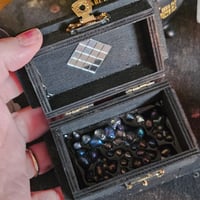 Image 4 of Manifestation Box for Charging, Spellwork and Intention Setting - Mirror and Aura Quartz 