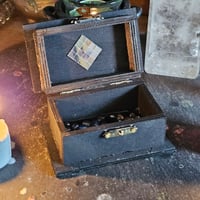 Image 3 of Manifestation Box for Charging, Spellwork and Intention Setting - Mirror and Aura Quartz 