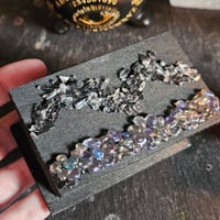 Image 3 of Manifestation, Charging, Spellwork and Intention Box - Aura and Clear mini Crystal Chips 