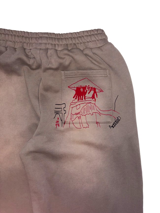 "afro samurai" desert sweatpants
