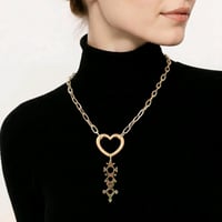 Image 1 of LOVE MORE KRIPKRIP NECKLACE BY BERBERISM 