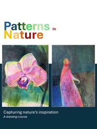 Image 1 of Patterns in nature - 4 week online art course