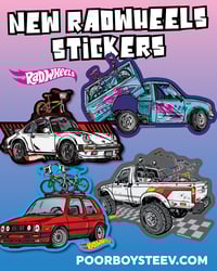 RADWHEELS SERIES 2 STICKER PACK