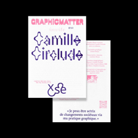 Image 1 of Graphic Matter invite Camille Circlude