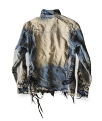 Image 2 of SS26 ‘Constrictor’ Denim Moto Jacket