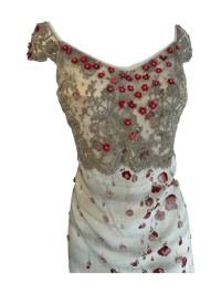 Image 3 of Badgley Mischka Vintage Beaded Dress