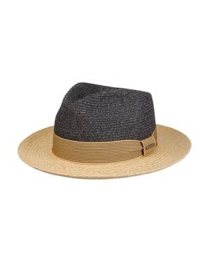 Stetson Fedora Toyo/Raffia – Midnight Blue