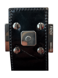 Image 3 of Fendi Y2K Lettering Crescent Bag