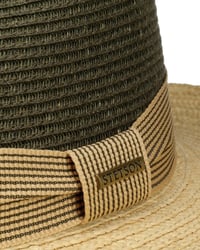 Image 2 of Stetson Fedora Toyo/Raffia – Olive