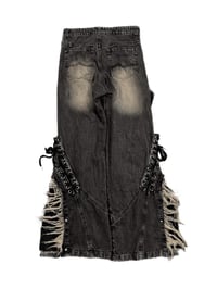 Image 2 of SS26 ‘Darkfin’ Mud Washed Bootcut Denim