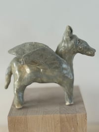 Image 2 of Donkey Prayer Angel: green #1