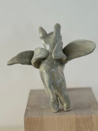 Image 5 of Donkey Prayer Angel: green #1