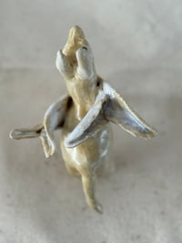 Image 6 of Donkey Prayer Angel: yellow white wings