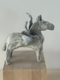Image 4 of Donkey Angel: Leaning blue