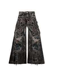 Image 1 of SS26 ‘Foreborn’ Hybrid Camo Denim