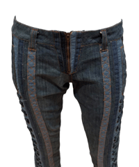 Image 4 of Just Cavalli Lace Up Jeans