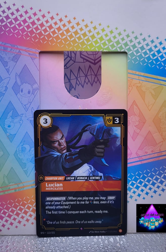 Image of Lucian Merciless Rare Foil NM