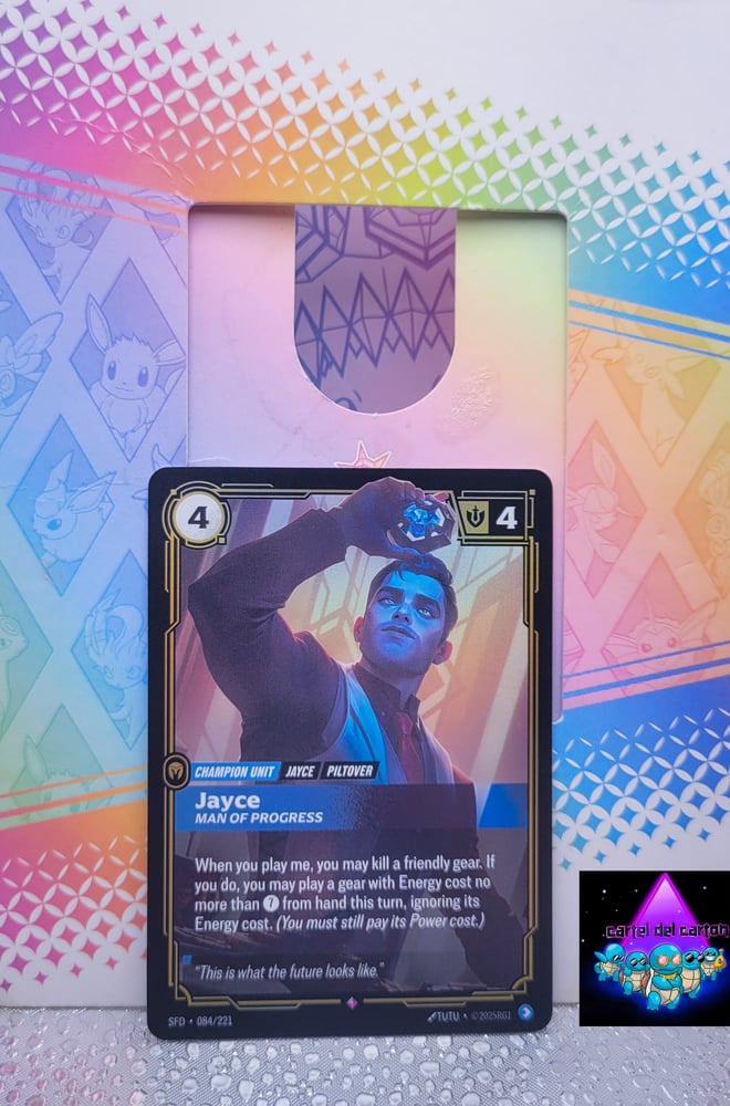 Image of Jayce Man Of Progress Rare Foil NM