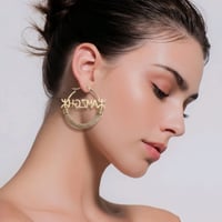 Image 2 of AMZGH HOOPS MEDIUM BY BERBERISM 