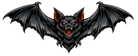 Image 5 of FEAR THE NIGHT BAT by SALTY PARADISE APPAREL