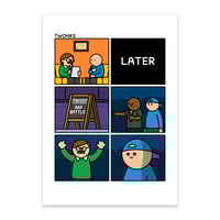 Rap Battle - A4 - signed