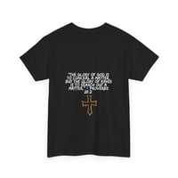 Image 4 of Glory Crown Tee — Christian Faith T‑Shirt with Proverbs 25:2 Back Print