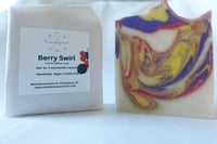 Image 3 of Berry Swirl soap