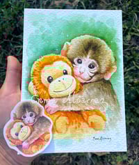 Image 1 of Punch print and sticker