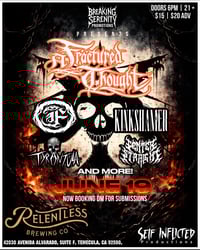 June 19 | A Fractured Thought | Relentless Brewery 