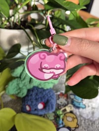 Mini Blorbo Slowpoke Keychain