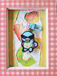 Mini Blorbo Squirtle Keychain