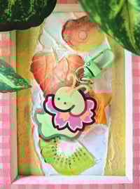 Image 2 of Mini Blorbo Meganium Keychain