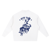 Image 2 of "NY SECCO ACADEMY" KNITTED SWEATSHIRT