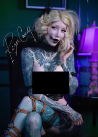 Image 2 of THE BRIDE 5x7inch signed NSFW print