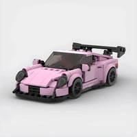 Image 1 of Porsche 911 GT3 RS Building Set (Pink)