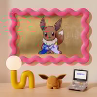 Image 1 of Eevee Maiko Screen Print - 21x30 - Limited Edition