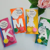 Image 2 of Handmade paint your own shapes, Paint your own Magnet,Kids Craft Activity, Kids Party Bag Filler 