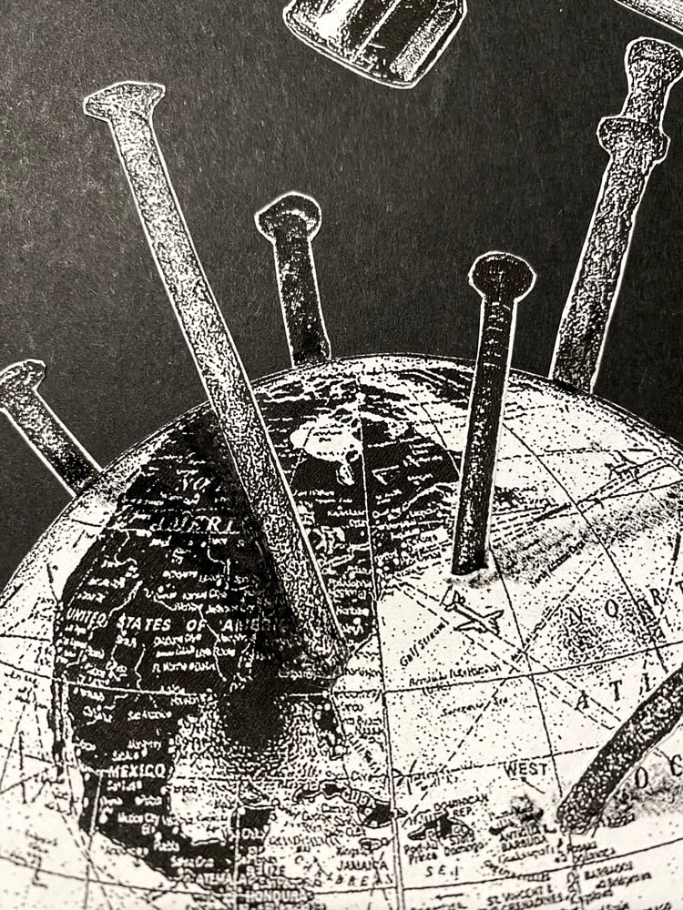 Image of 'hammered' original collage