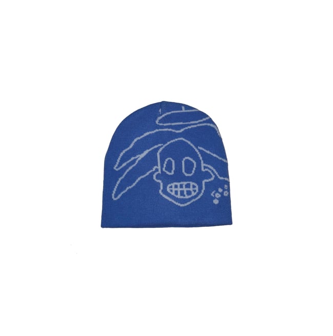 "wick" beanie (blue)