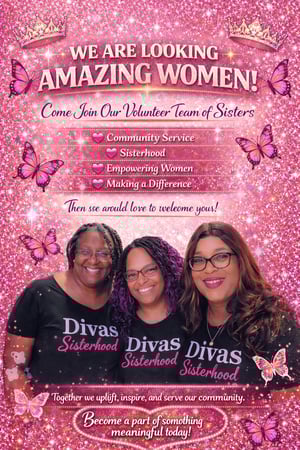 Image of 2026 THICK N LUVLY LADIES DIVAS SISTERHOOD TSHIRT 