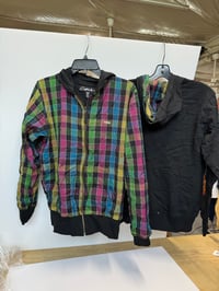 Image 1 of Vintage Circa Reversible Zip Hoody size Med