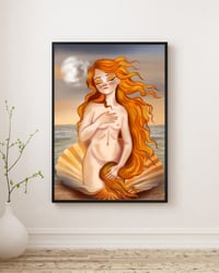 Nascimento de Vénus — Interpretação Ilustrada