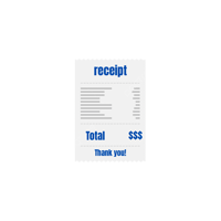 Receipt (this is a order add on)