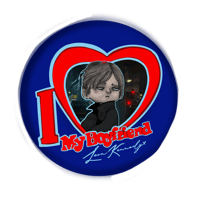 Image 9 of I LOVE MY BF LEON KENNEDY PINS