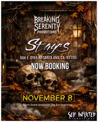November 8 | Stages | Coming Soon
