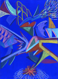 New Drawing 9x12 Light Blue